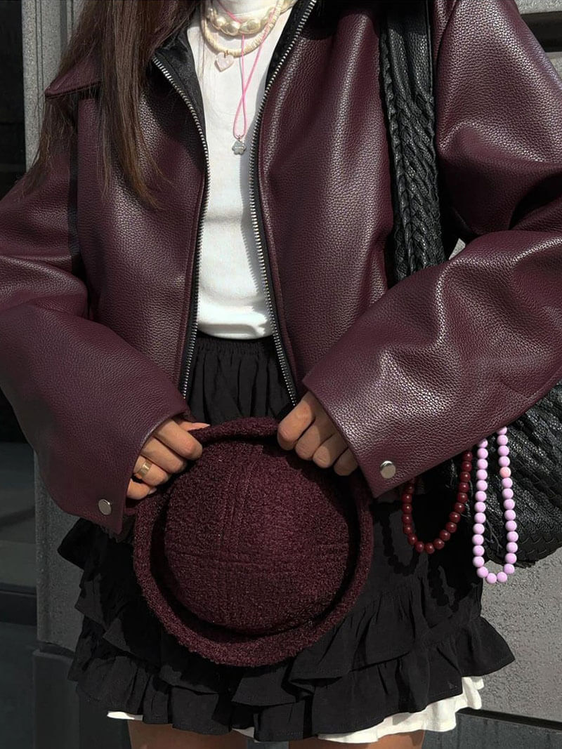 Mira | Stylish Leather Jacket