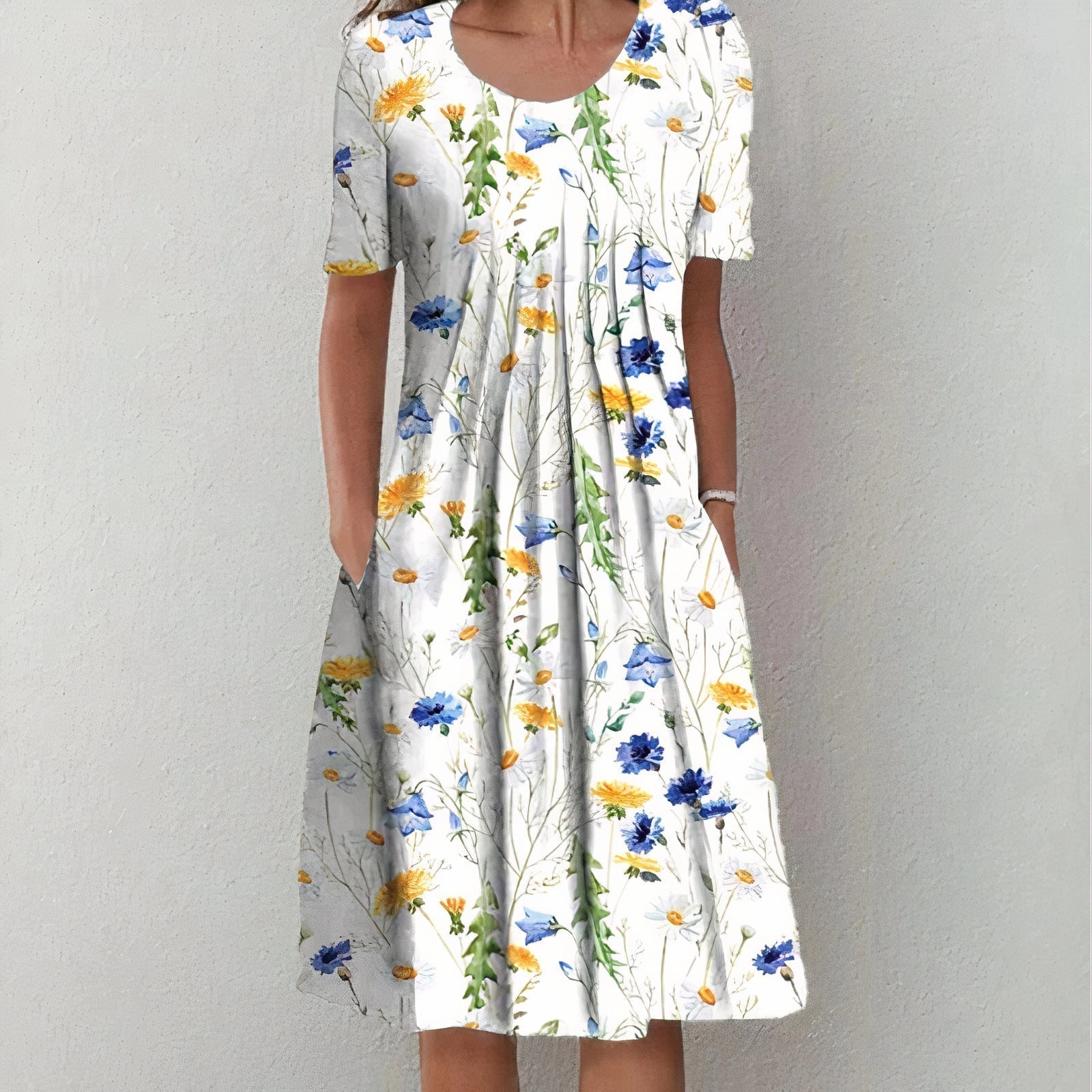 Leilani - Summer Bloom Ruffle Party Dress