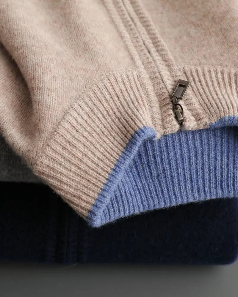 Cashmere Zip Jacket