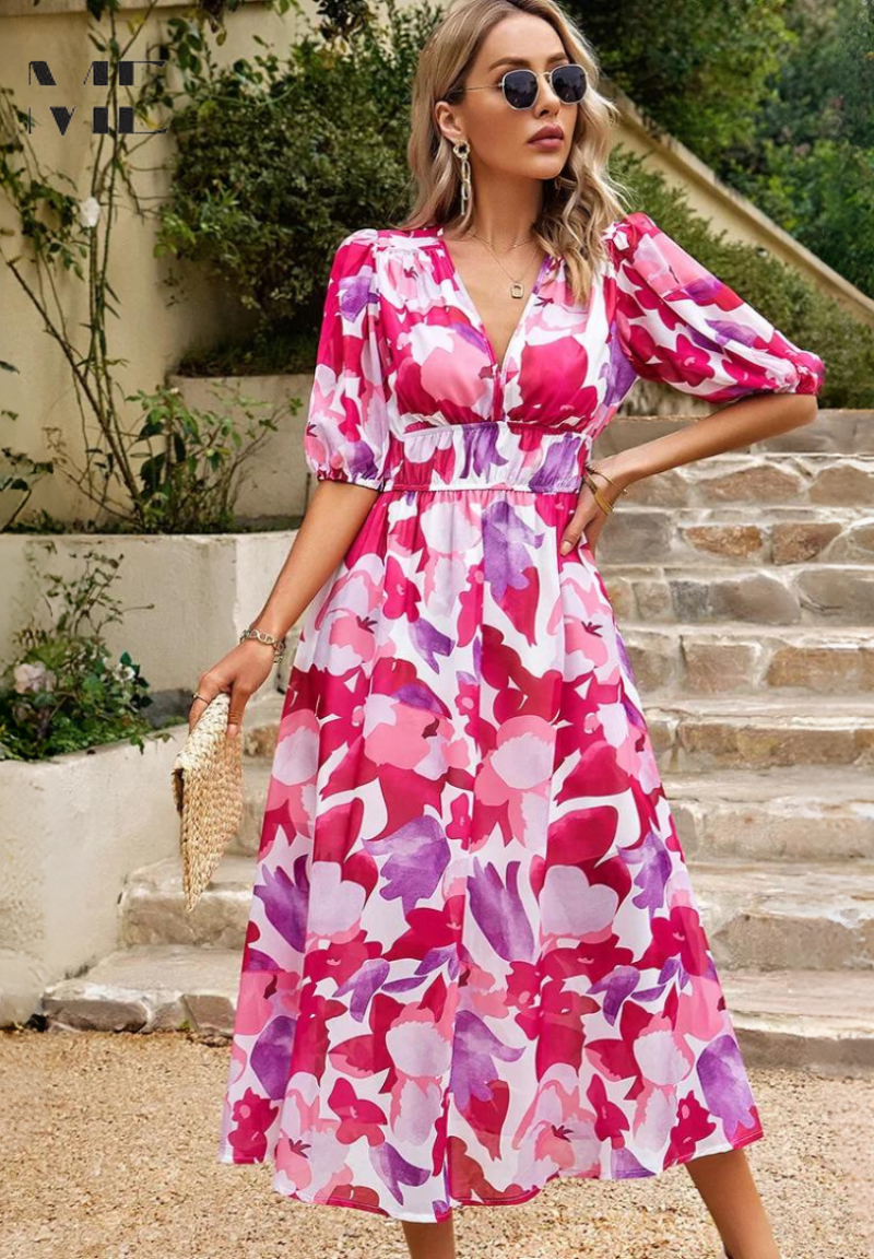 Danielle | Luxurious Timeless Midi Dress