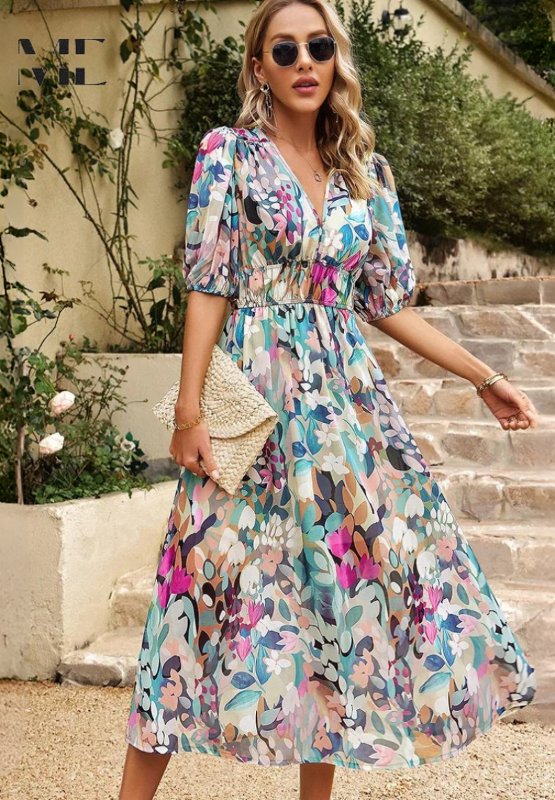 Danielle | Luxurious Timeless Midi Dress