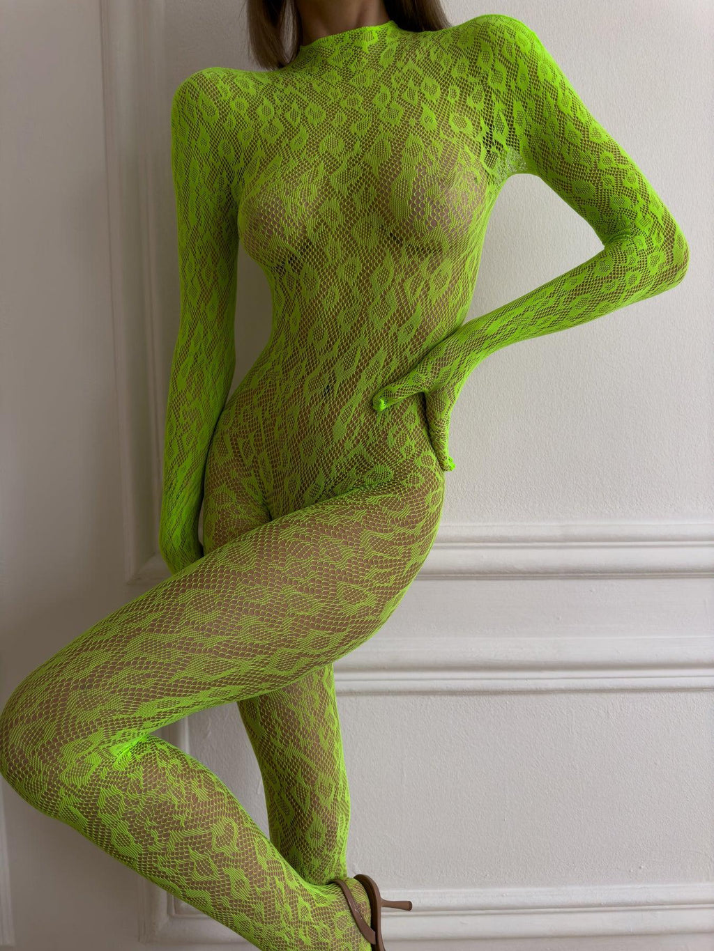 Shamcey - Elegant One Piece Bodystocking Lingerie