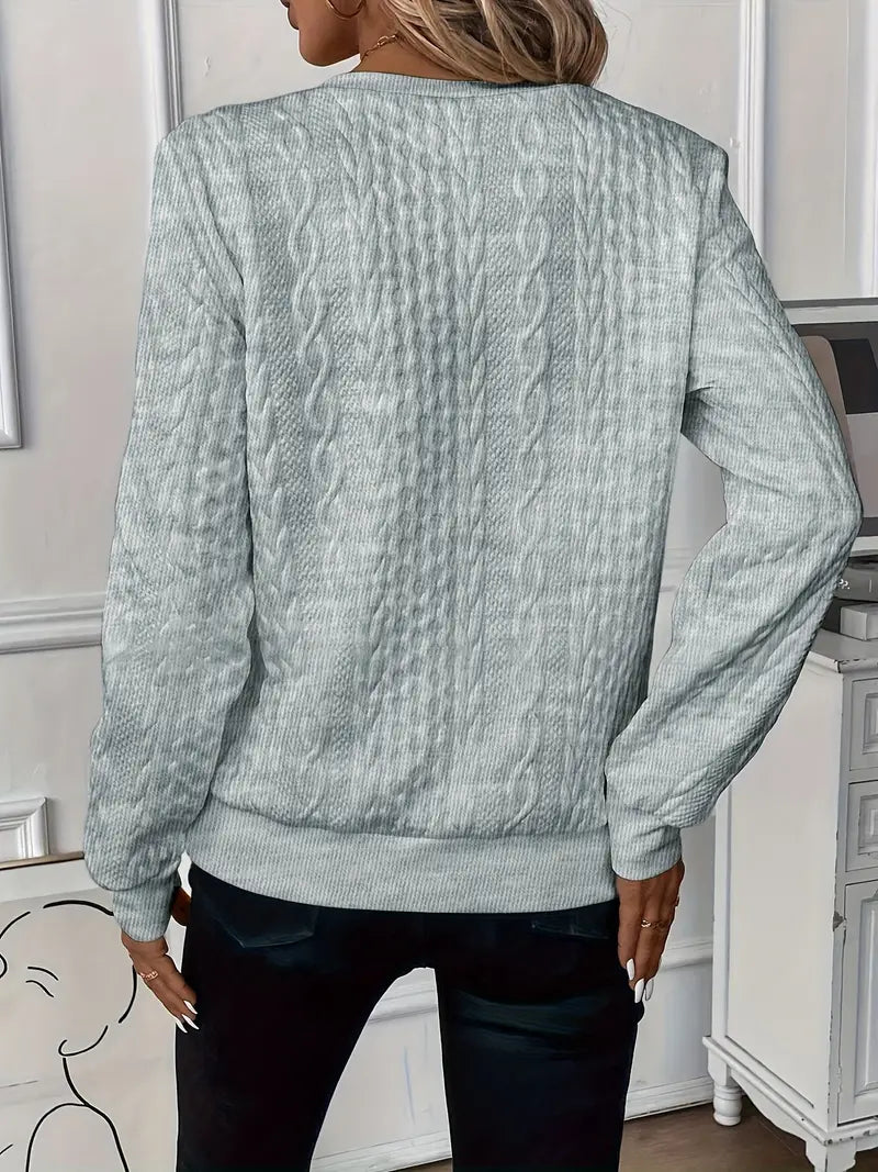 Teddy™ – Elegant Jumper with Zip