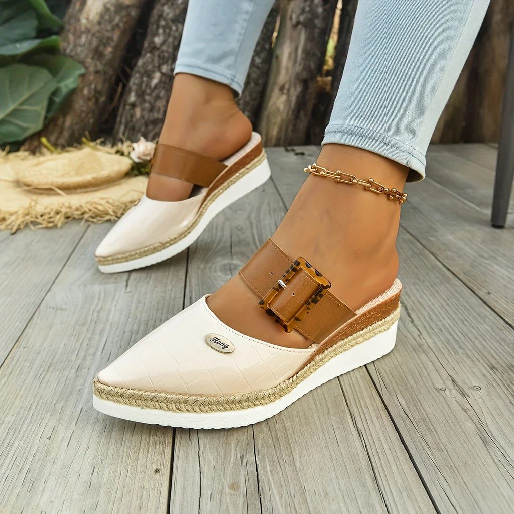 Alyssa™ - Stylish Wedge Sandals