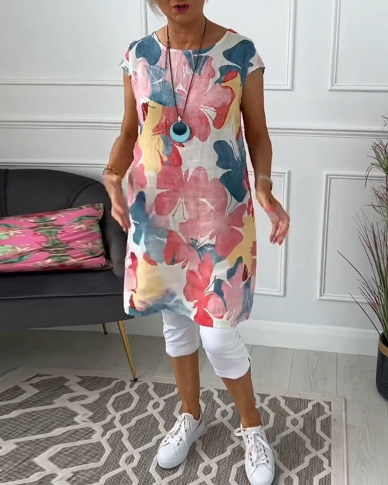ELINA | LONG FLOWER TOP