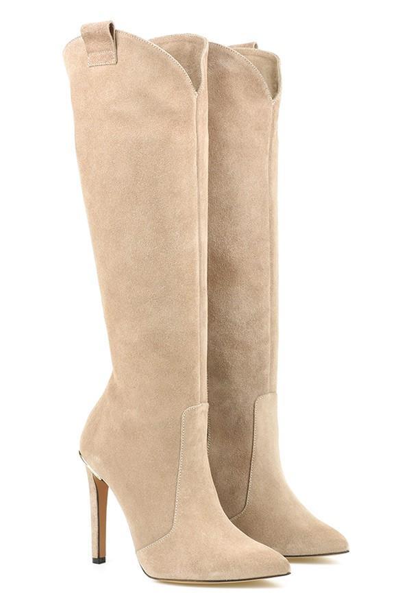 Tall Comfort Leather Boots