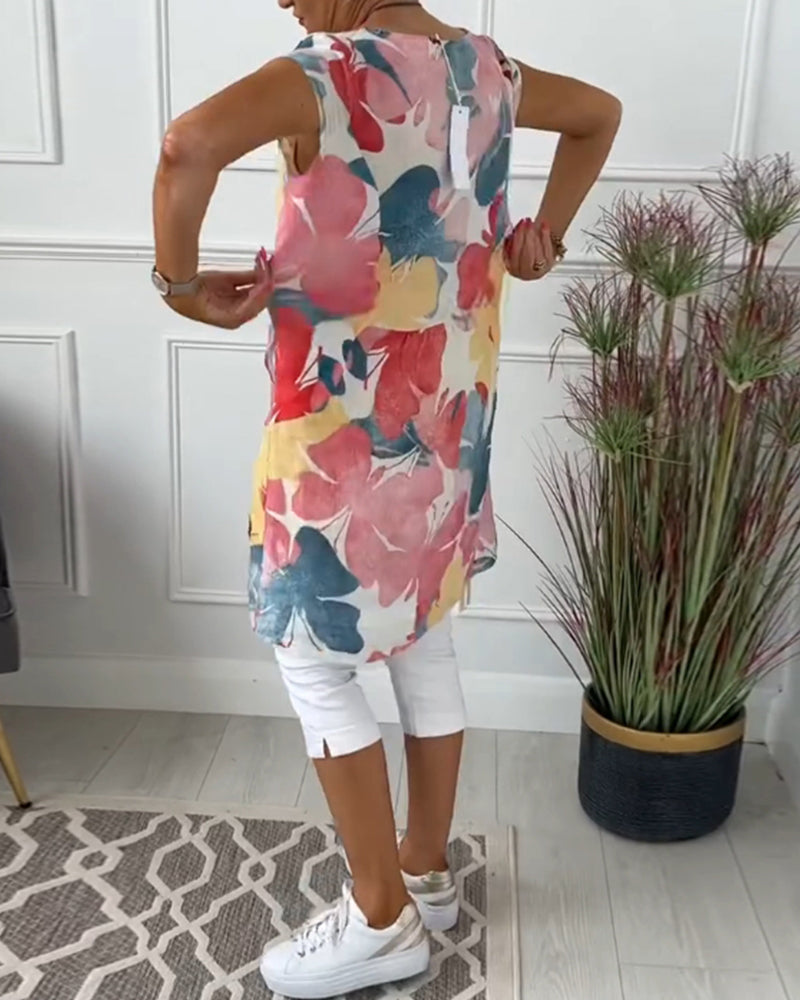 ELINA | LONG FLOWER TOP