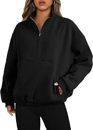 Chloe | Quarter Zip Sweater