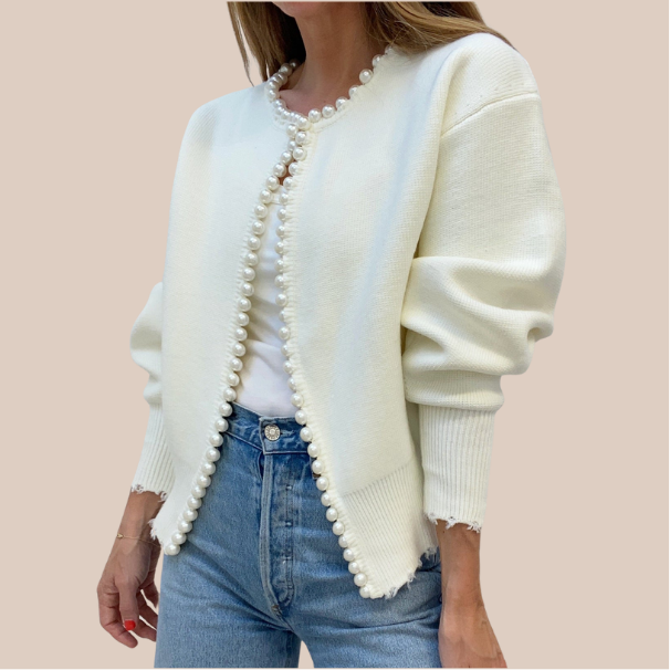 OLIVIA™ – CHIC PEARL CARDIGAN