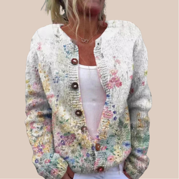 ADELINE | FLORAL CARDIGAN