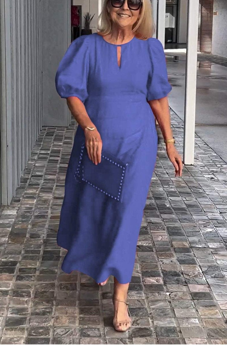 Frankie - Chic Bubble Sleeve Loose Dress