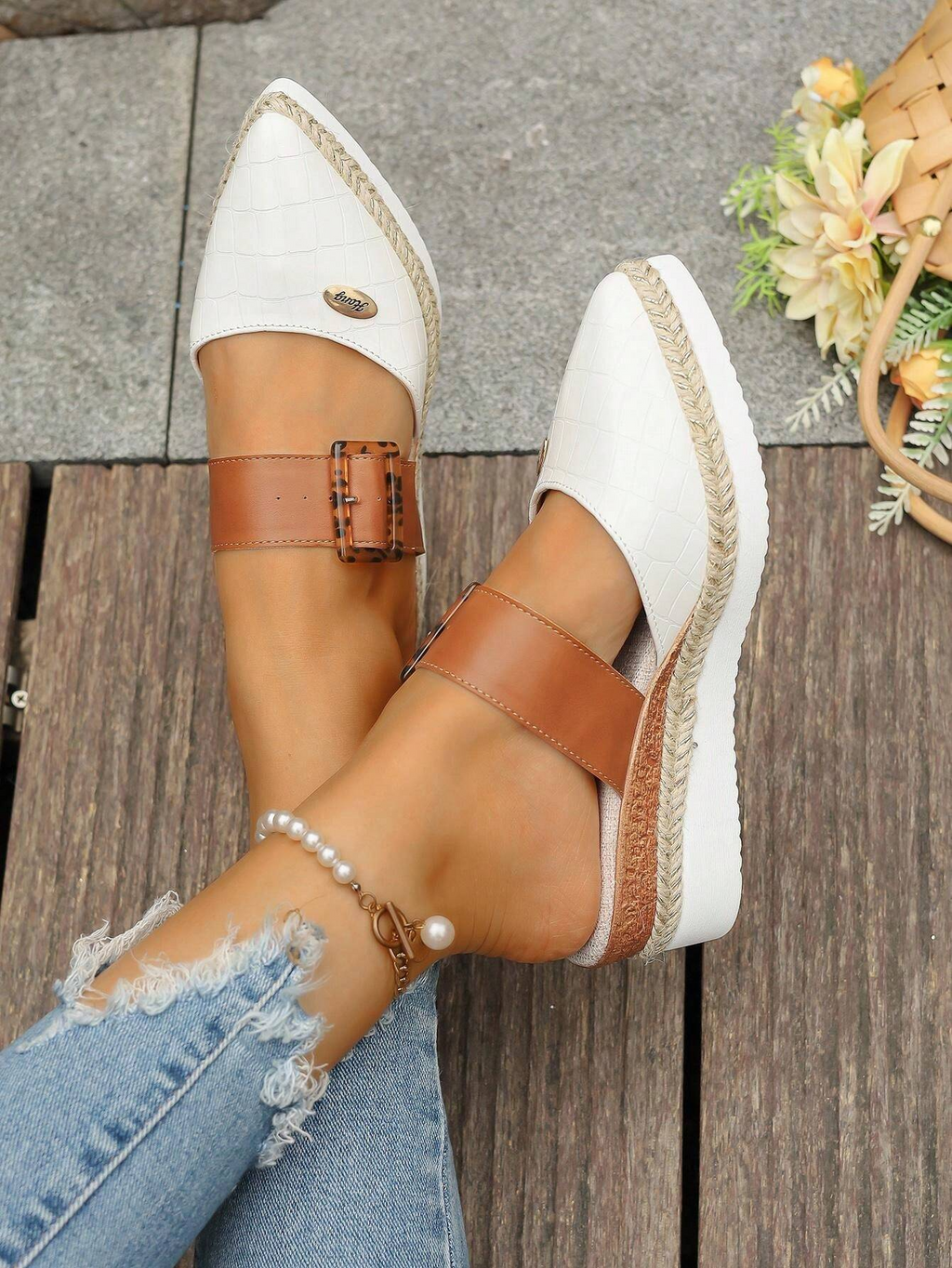 Alyssa™ - Stylish Wedge Sandals