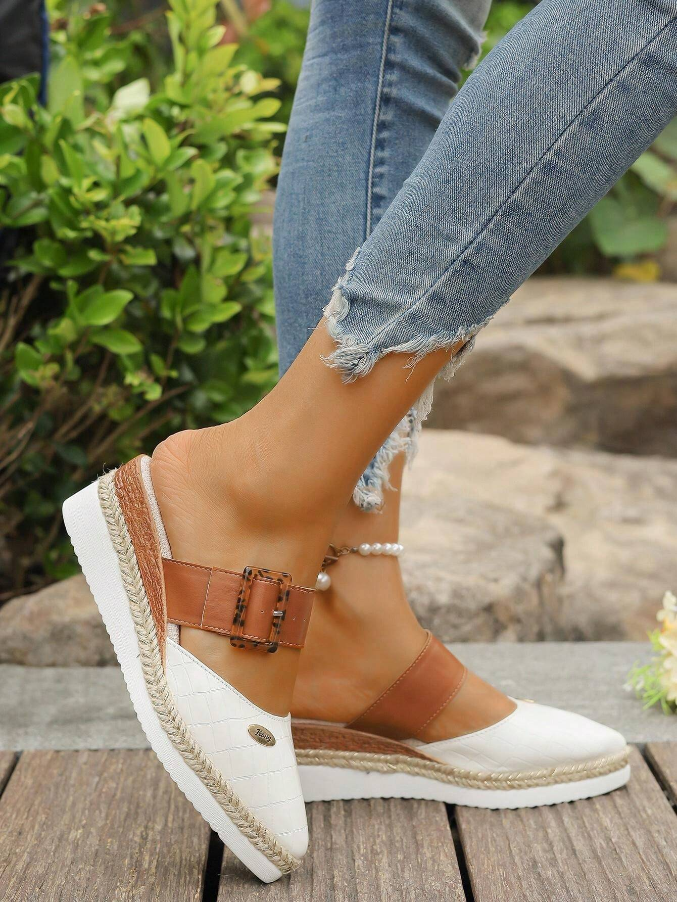 Alyssa™ - Stylish Wedge Sandals