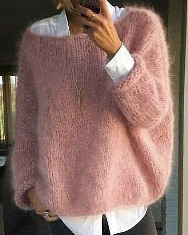 Annabel™ | Pullover in Neck Colour