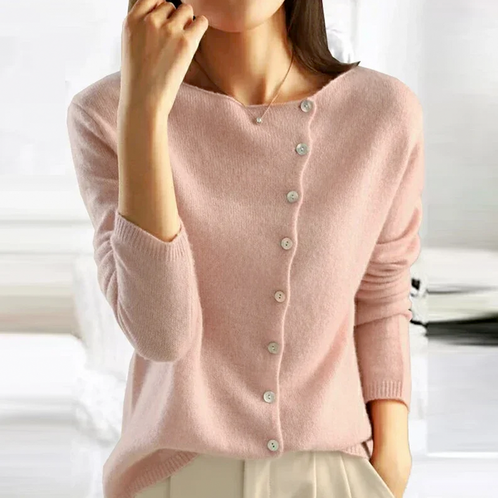 Maryam™ | Simple Long-Sleeved Jumper