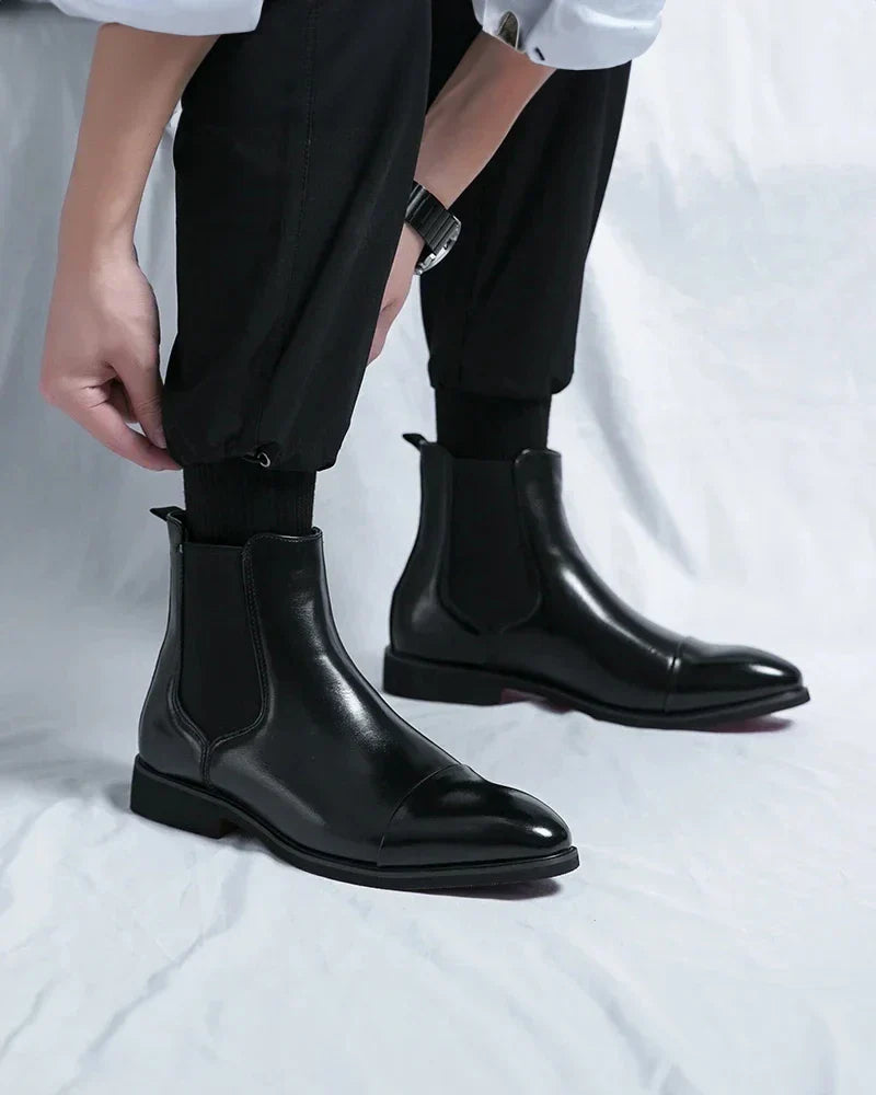 Leonardo Scabusi Genuine Leather Boots