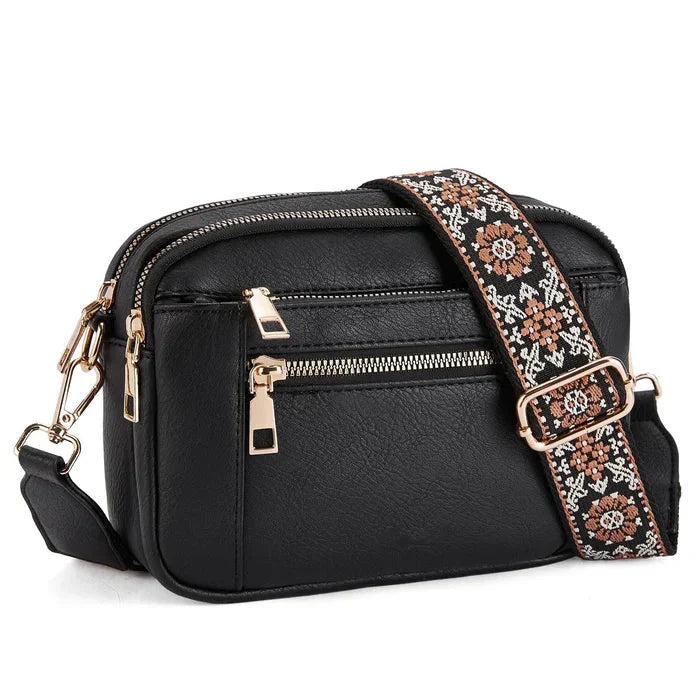 Nylah Crossbody with Colorful Straps