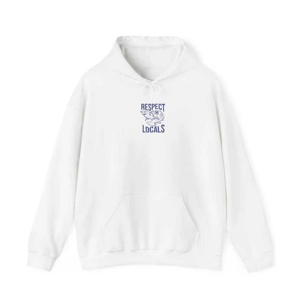 Respect The Locals Shark Hoodie