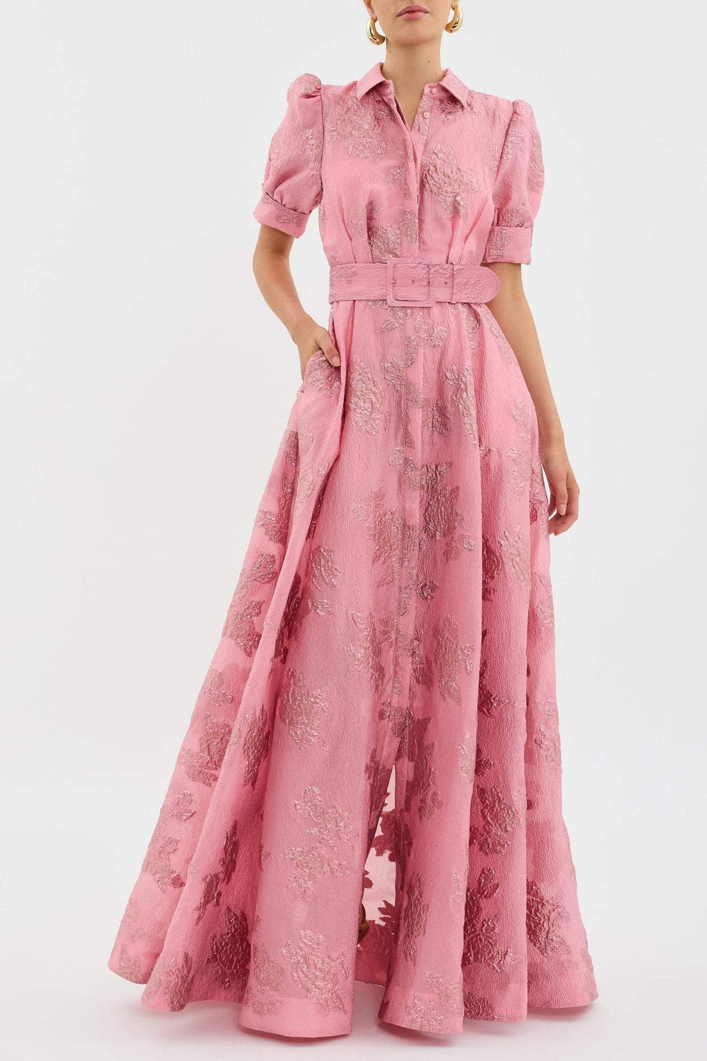 Celina | Short Puff Sleeves Dress