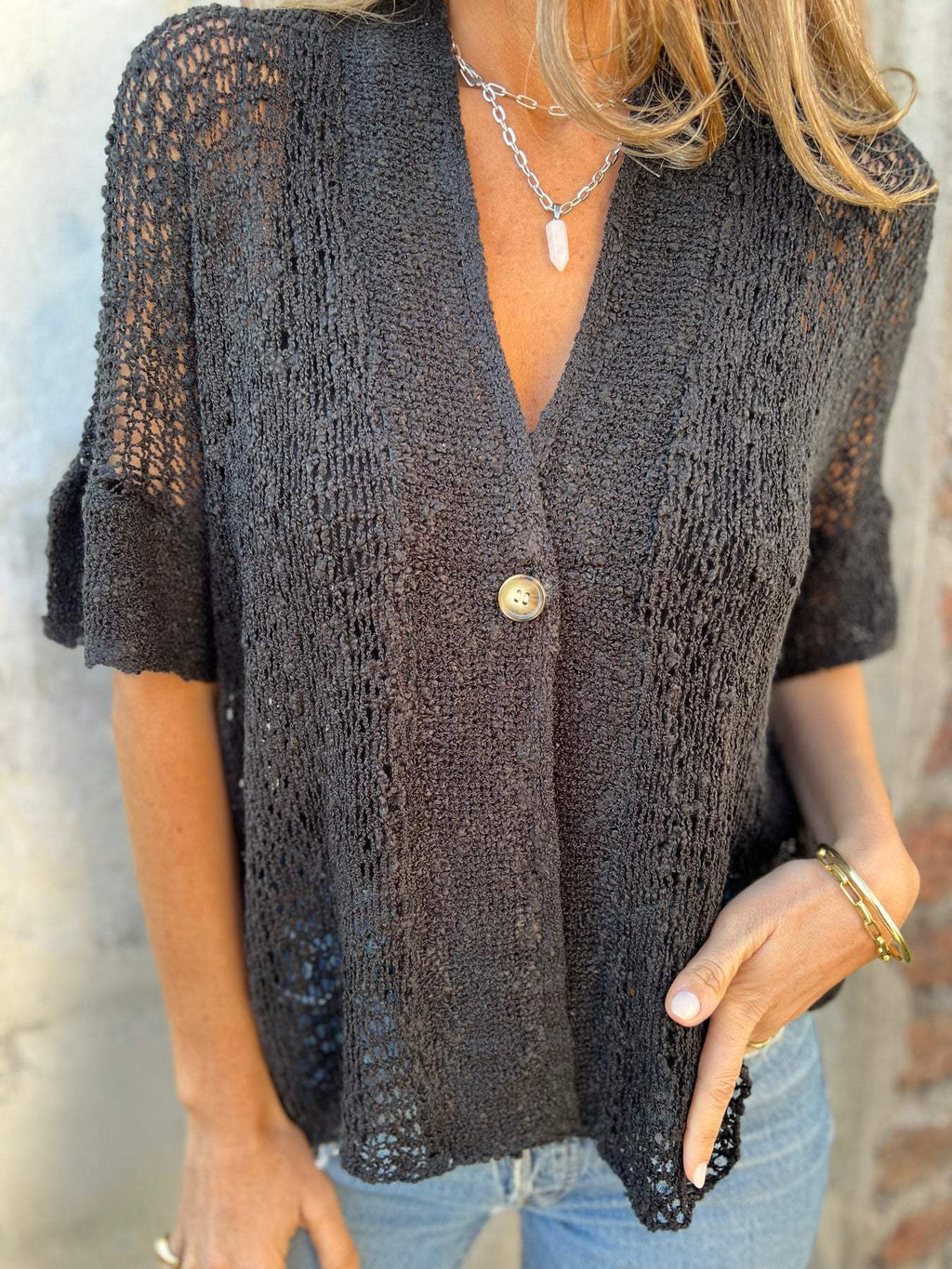 Mavina Elegant Knit Top