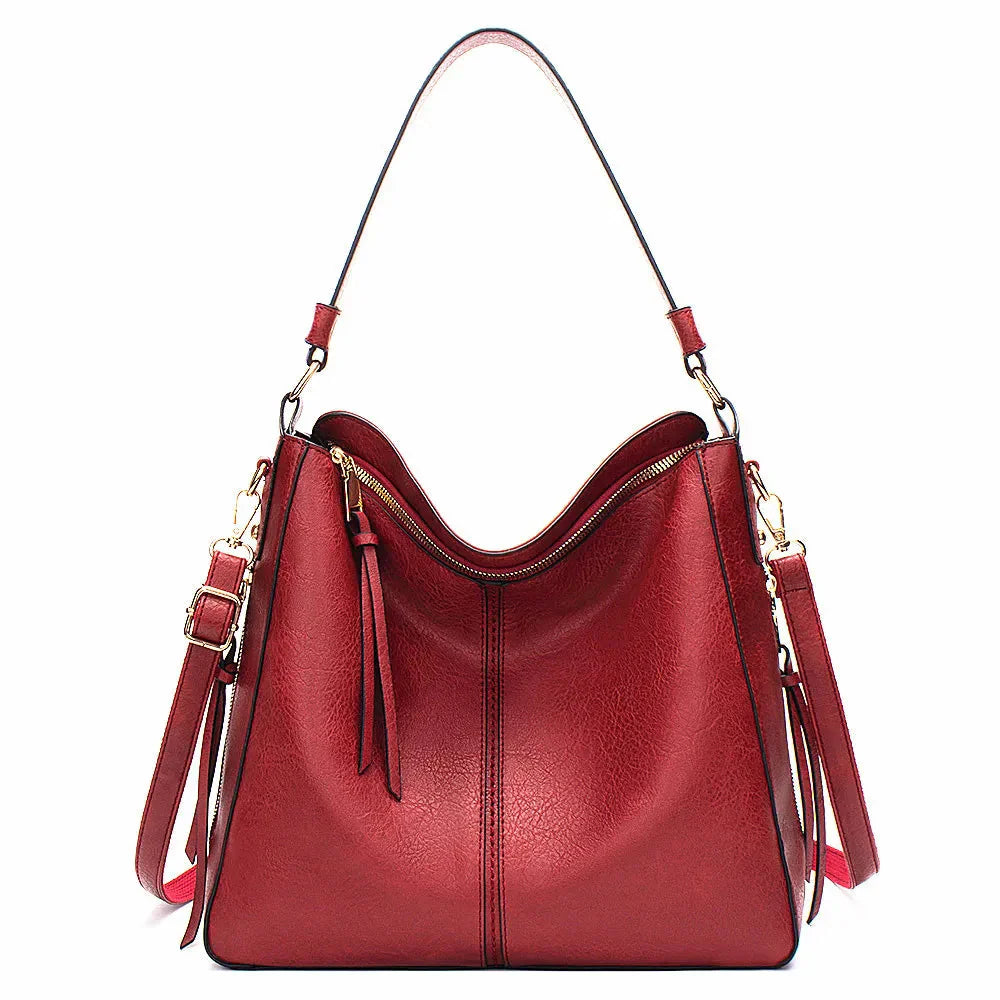 Leather Hobo Bag