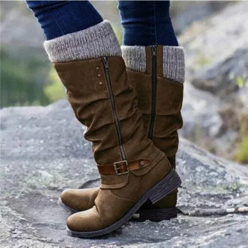 Everyday Walking Leather Boots