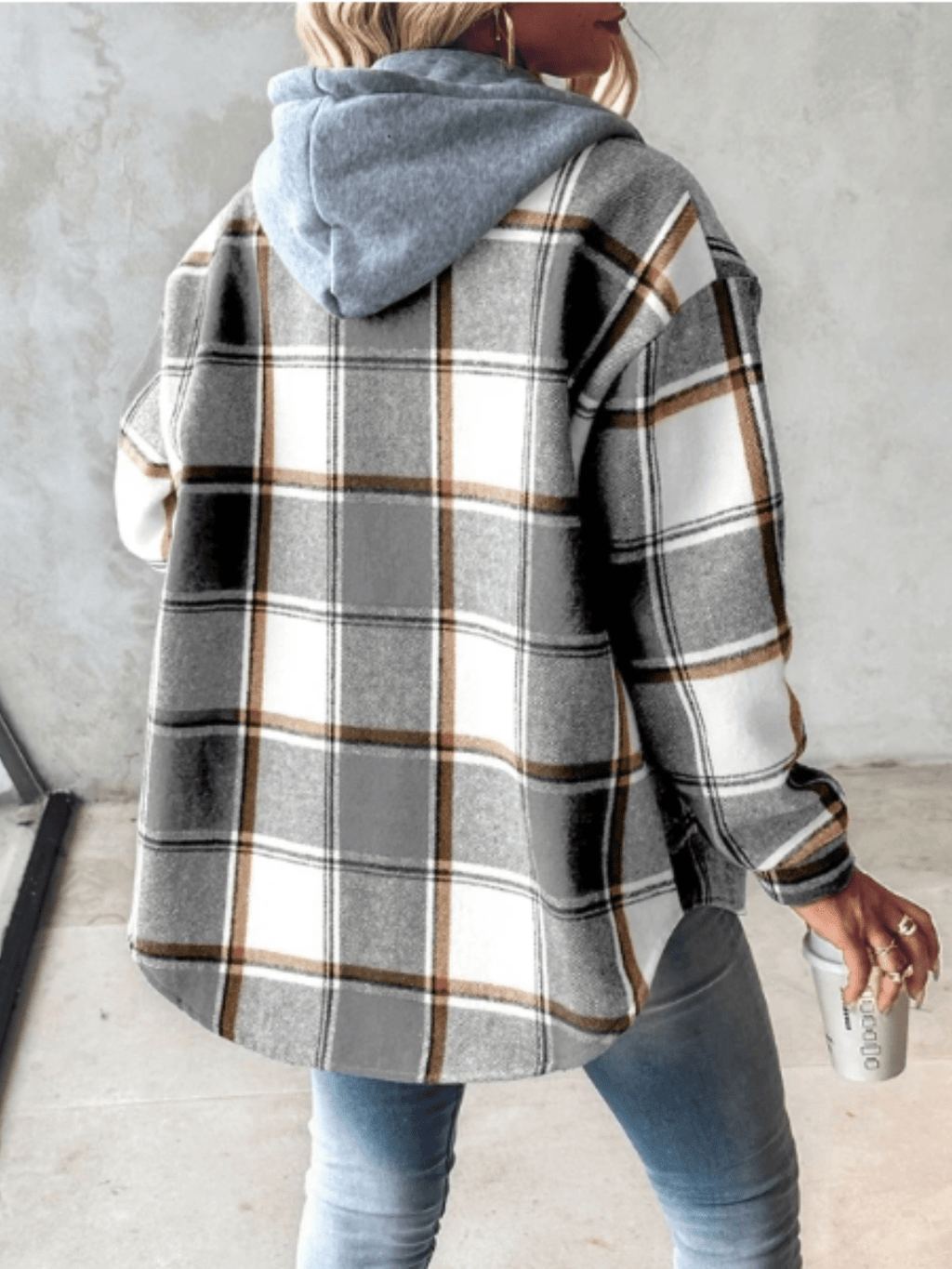 Sarah - Plaid Jacket