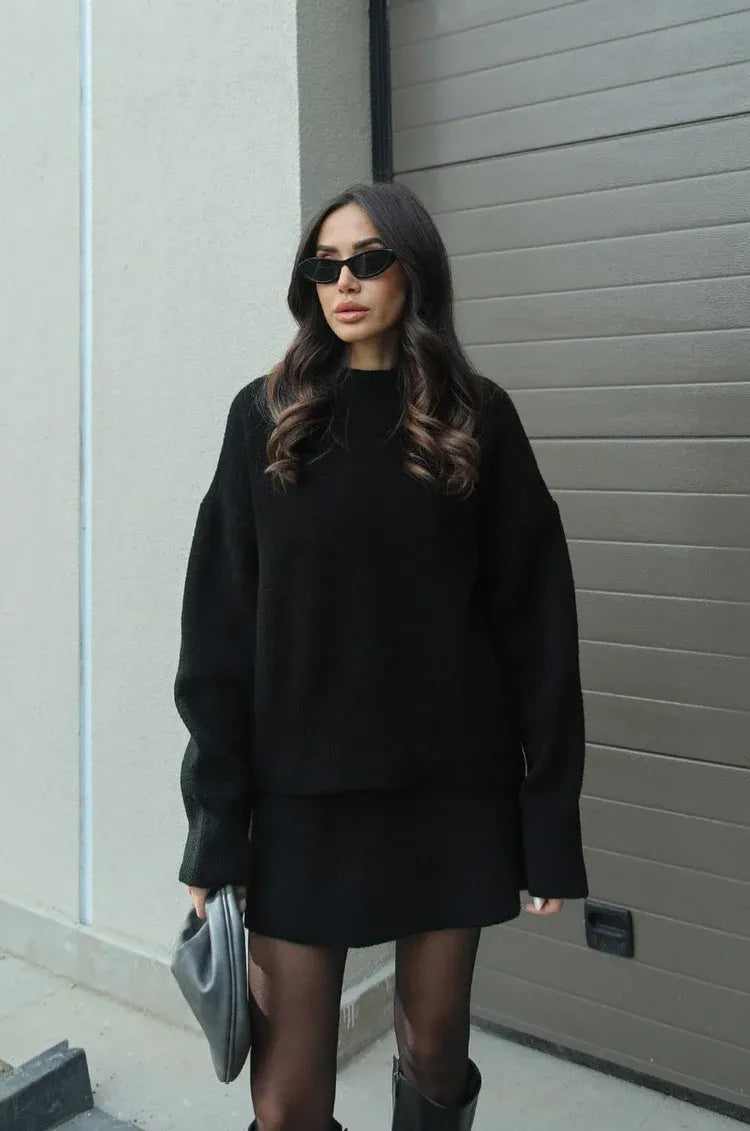 HELENA™ – SET OF SWEATER AND SKIRT