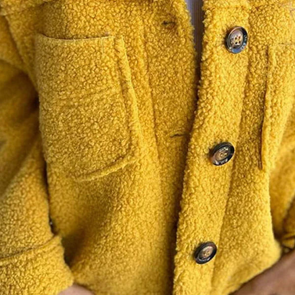 MAHLIA -  COZY SHORT SHERPA JACKET