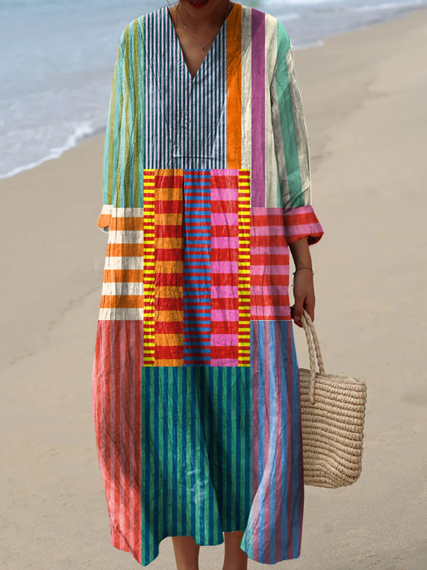 Amara | Statement Print Dress